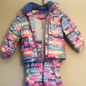 Boulder gear Snow bib and jacket set